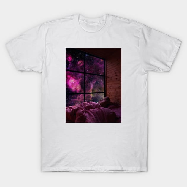 Goodnight Universe T-Shirt by DreamCollage